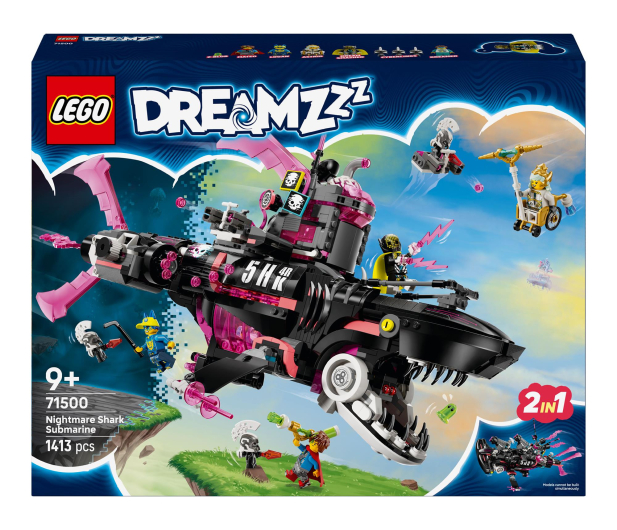 LEGO Dreamzzz 71500 Koszmarny rekinokręt podwodny - 1331650 - zdjęcie